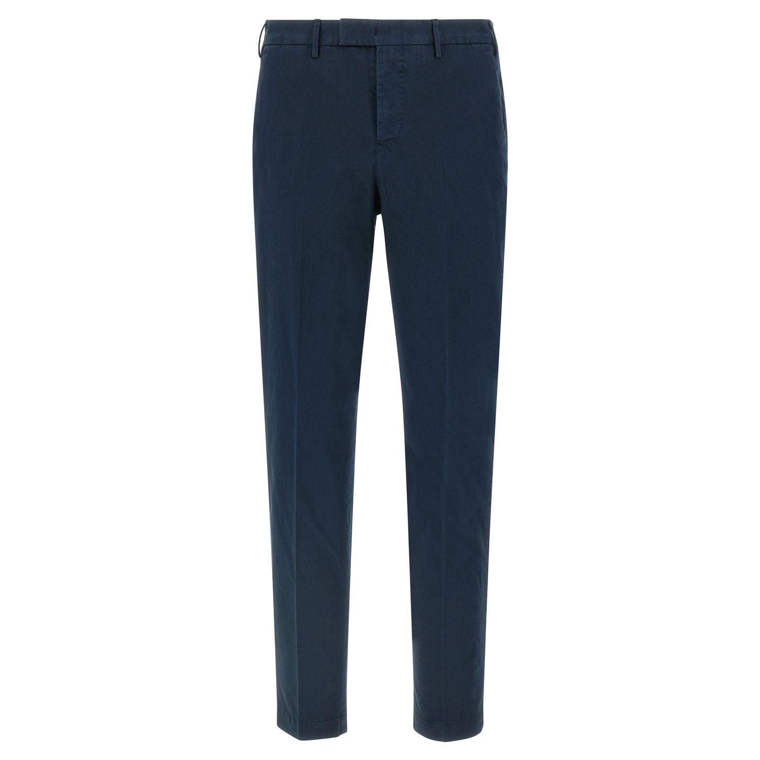 PT Torino Blue Cotton Casual Pants