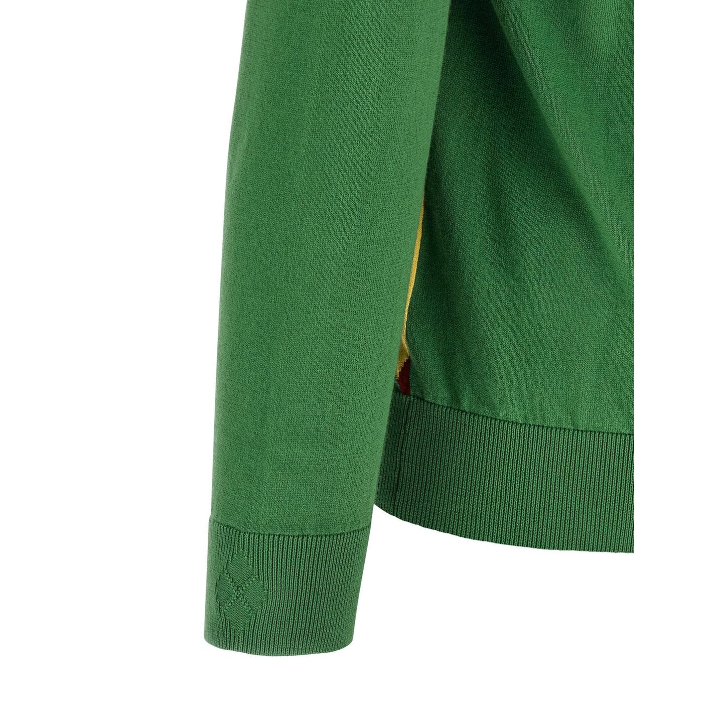 Ballantyne Bicolor Cotton Cardigan
