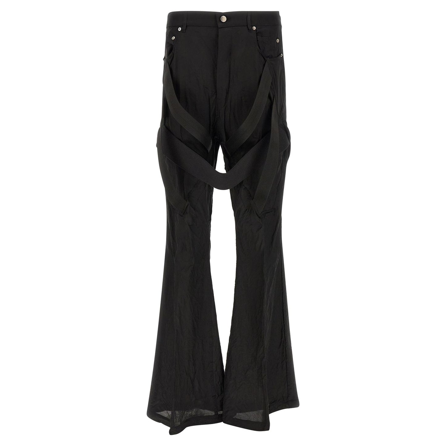 Rick Owens Black Copper Flared Pants