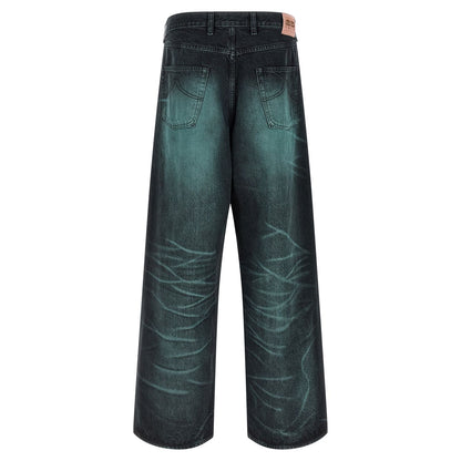 Kenzo Blue Cotton Jeans Denim