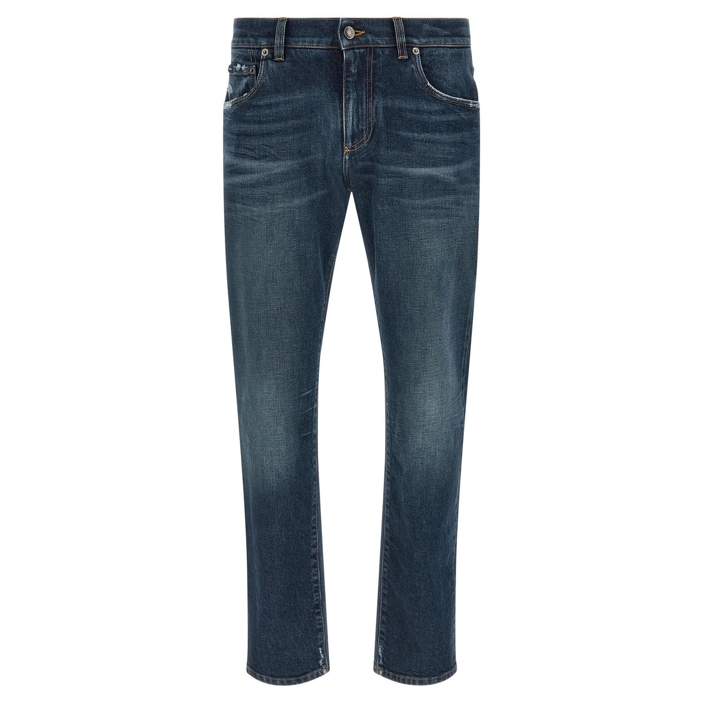 Dolce & Gabbana Blue Cotton Jeans Denim