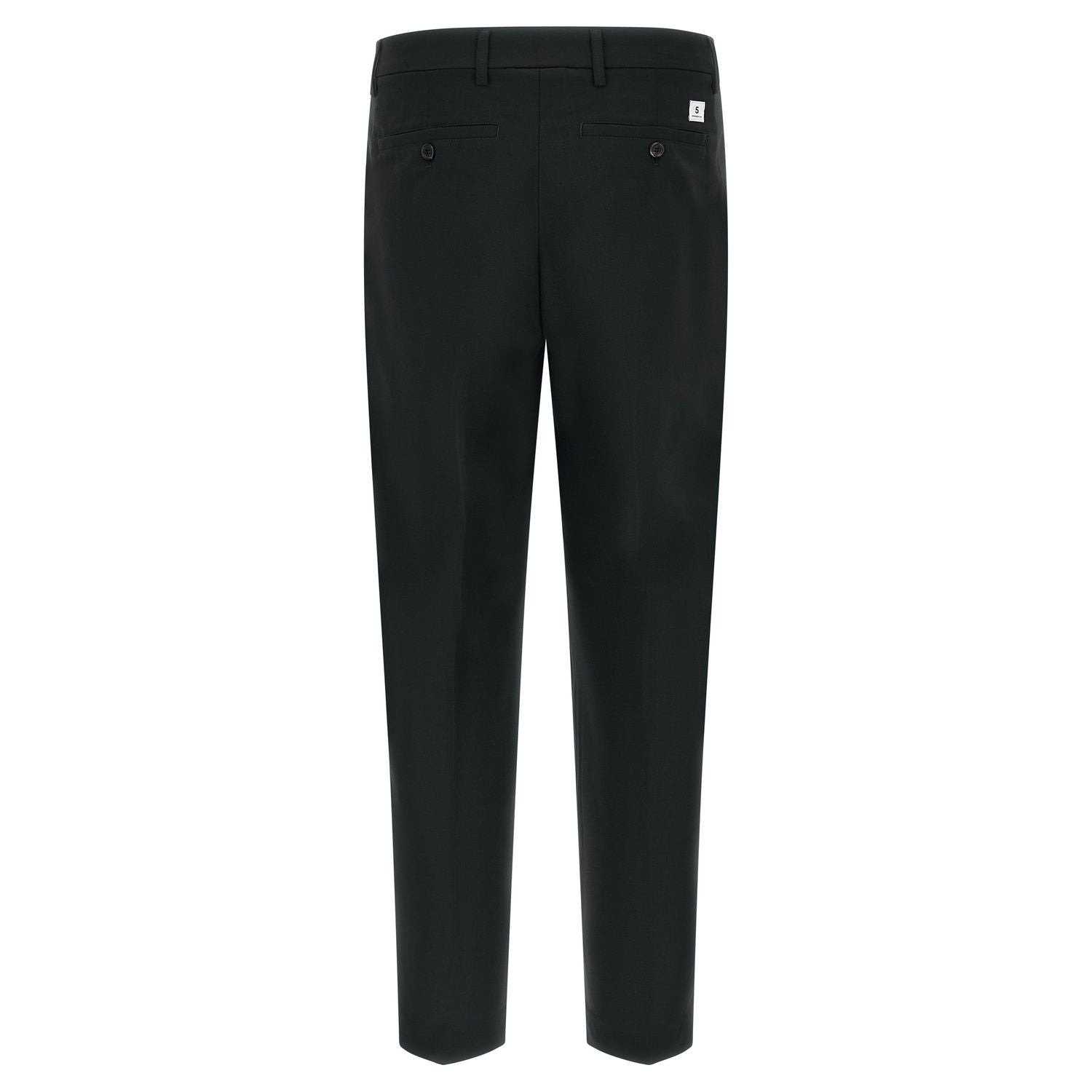 Department 5 Black Polyester Casual Pants