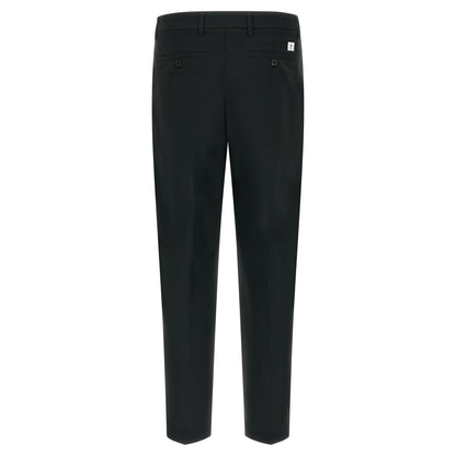 Department 5 Black Polyester Casual Pants