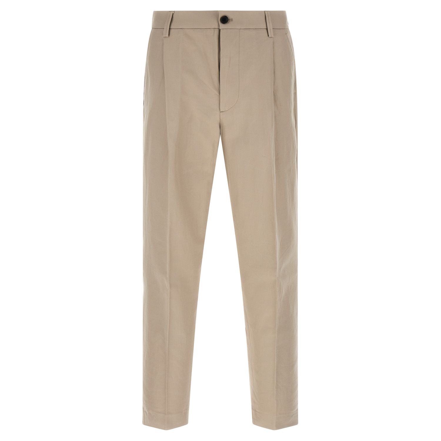 Department 5 Beige Cotton Casual Pants