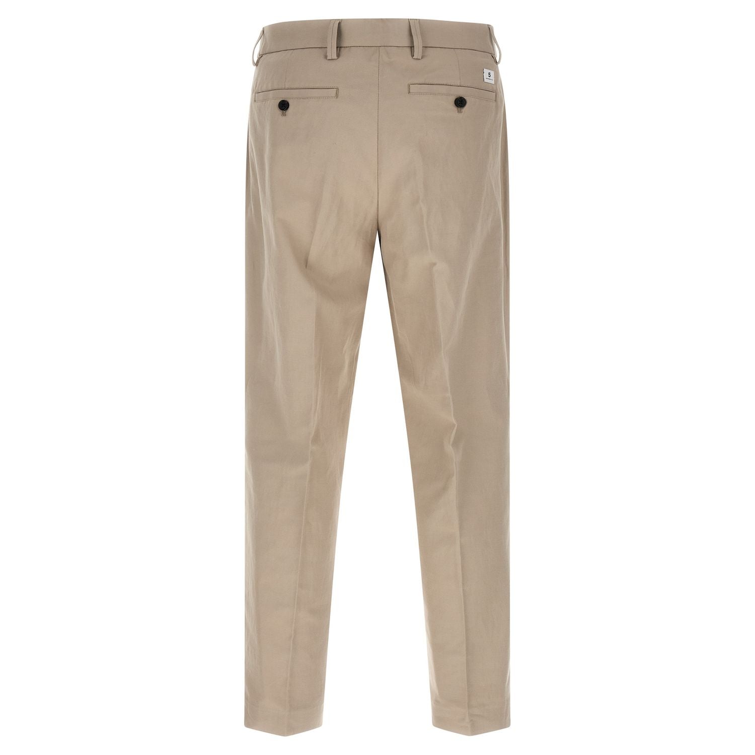 Department 5 Beige Cotton Casual Pants