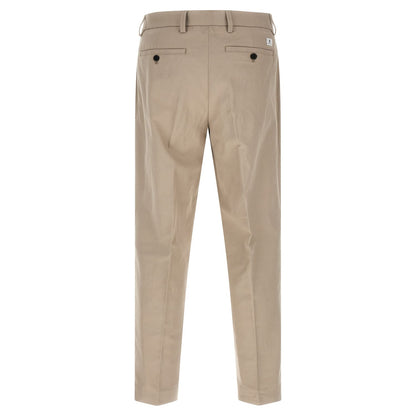 Department 5 Beige Cotton Casual Pants