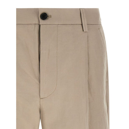 Department 5 Beige Cotton Casual Pants