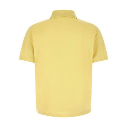 Saint Laurent Bicolor Cotton Polo Shirt