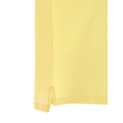 Saint Laurent Bicolor Cotton Polo Shirt