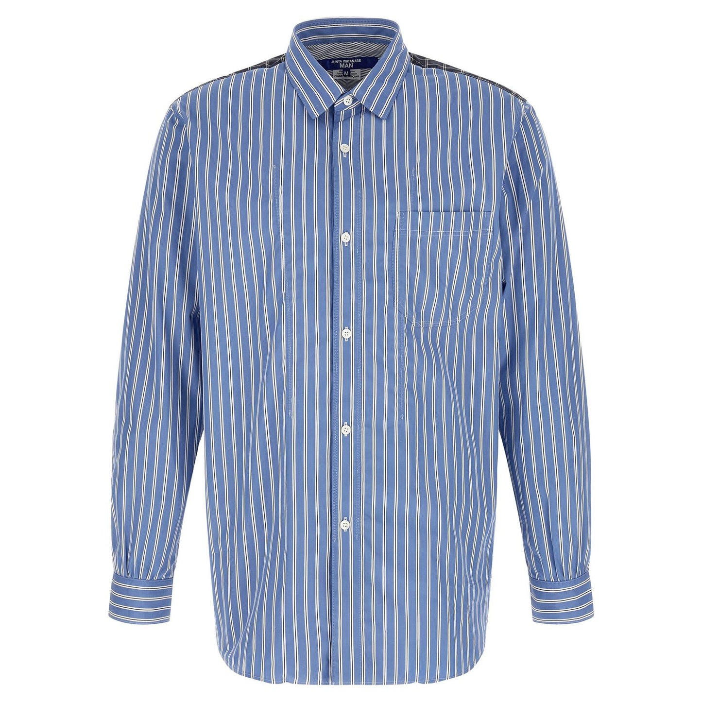 Junya Watanabe Blue Cotton Blouse