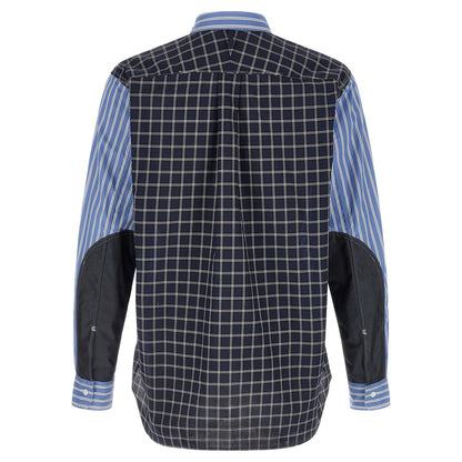 Junya Watanabe Blue Cotton Blouse