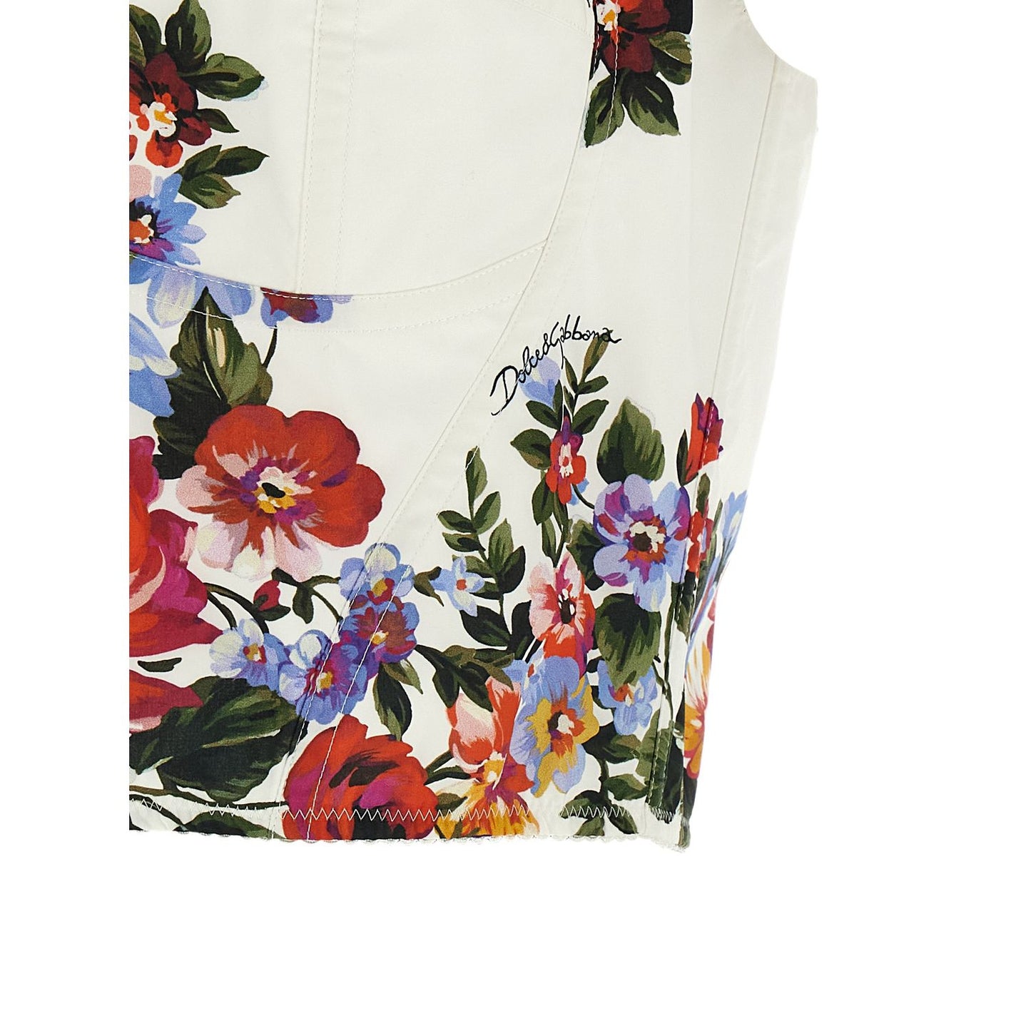 Dolce & Gabbana White Cotton Shirt