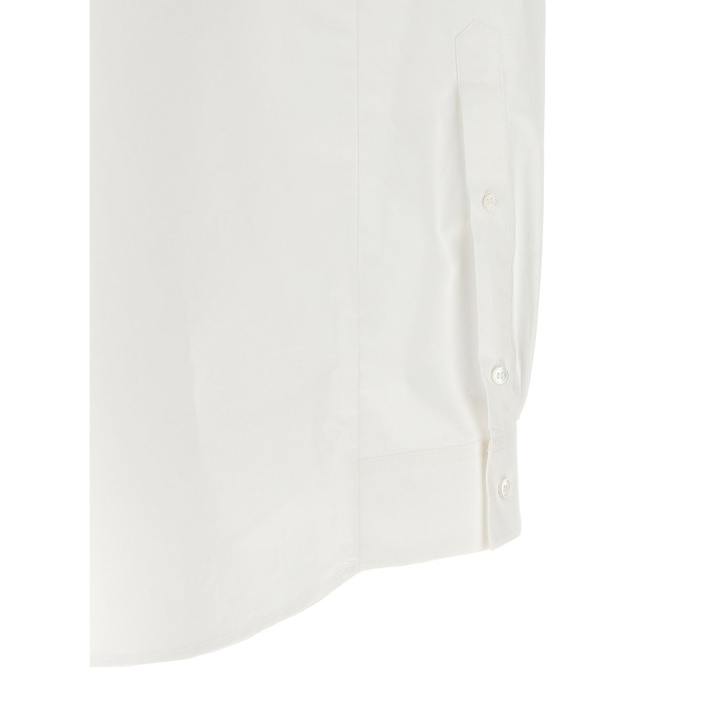 MM6 Maison Margiela White Cotton Blouse
