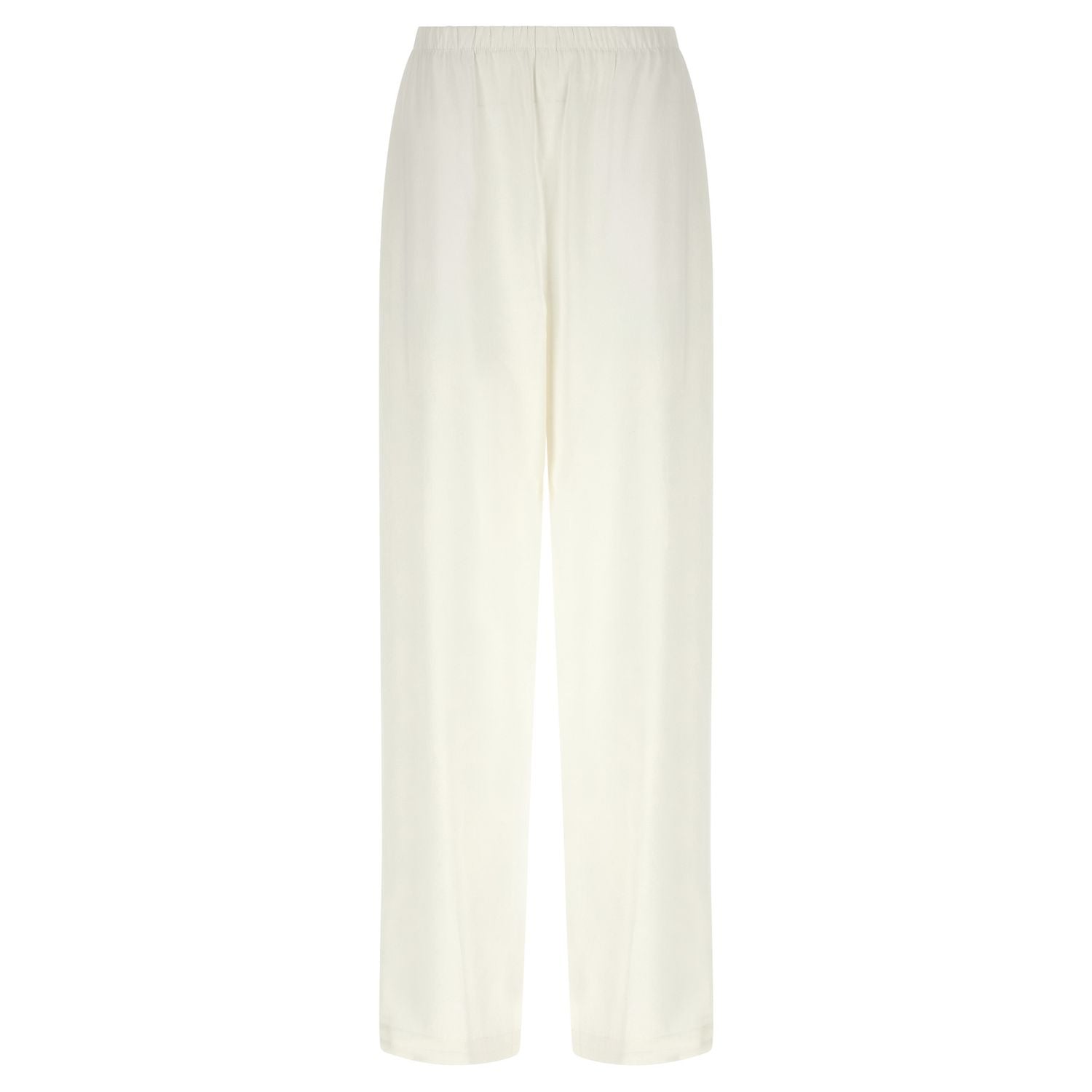 Max Mara White Linen Casual Pants