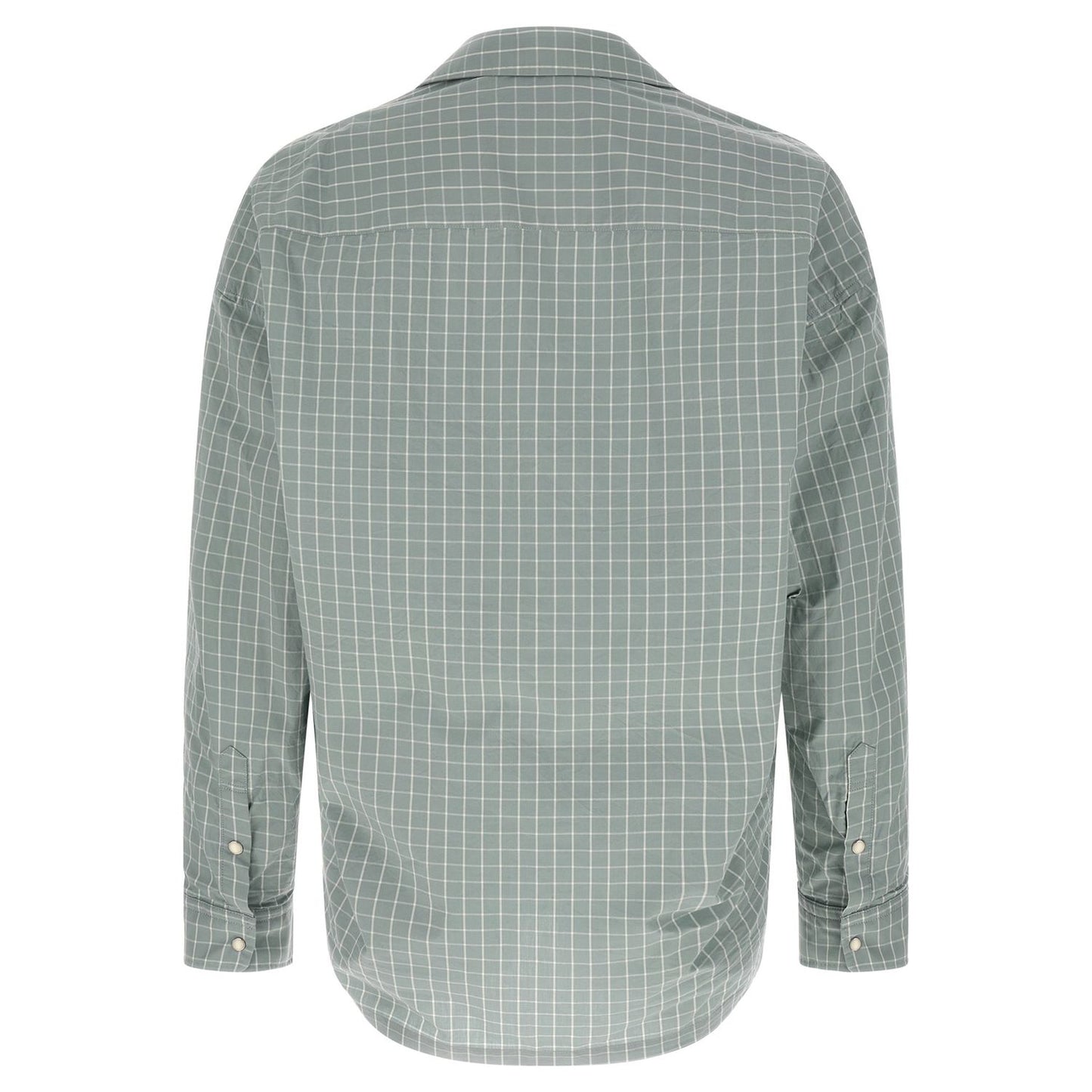 Maison Mihara Yasuhiro Blue Cotton Blouse