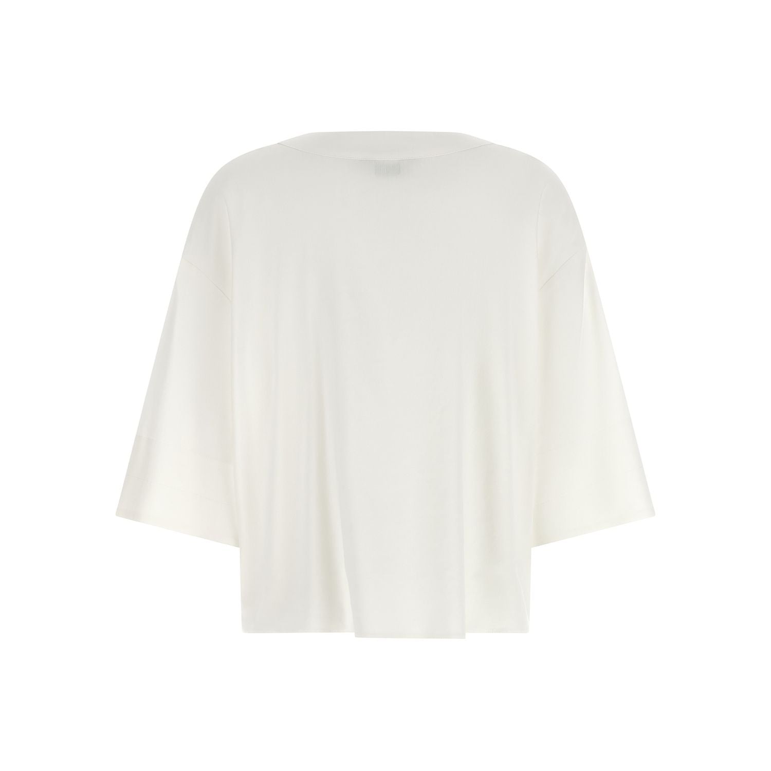 Max Mara White Linen Blouse