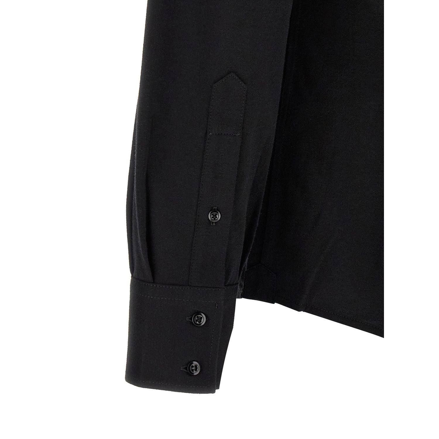 Brunello Cucinelli Black Cotton Blouse