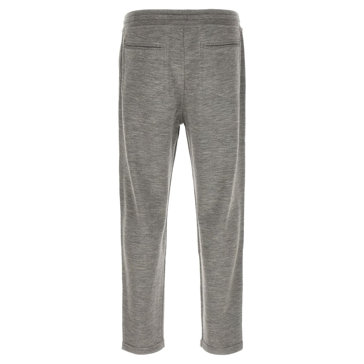 Brunello Cucinelli Gray Cashmere Joggers (Workout Pants)
