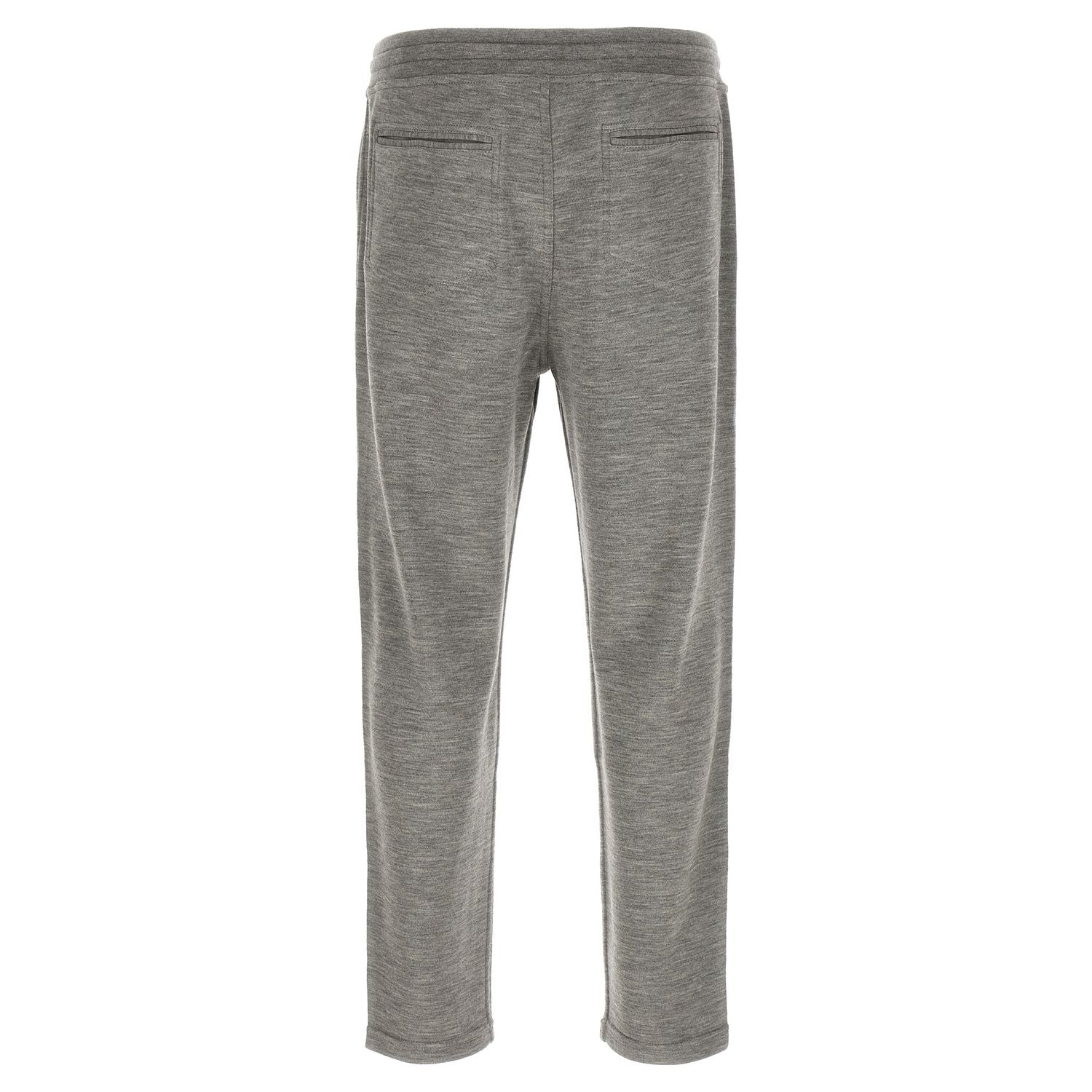 Brunello Cucinelli Gray Cashmere Joggers (Workout Pants)