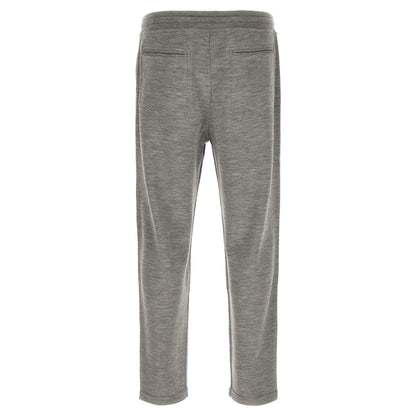 Brunello Cucinelli Gray Cashmere Joggers (Workout Pants)