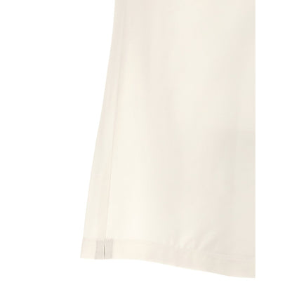 Brunello Cucinelli White Virgin Wool Polo Shirt