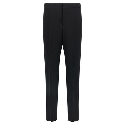Saint Laurent Black Wool Dress Pants