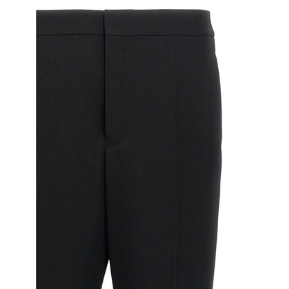 Saint Laurent Black Wool Dress Pants