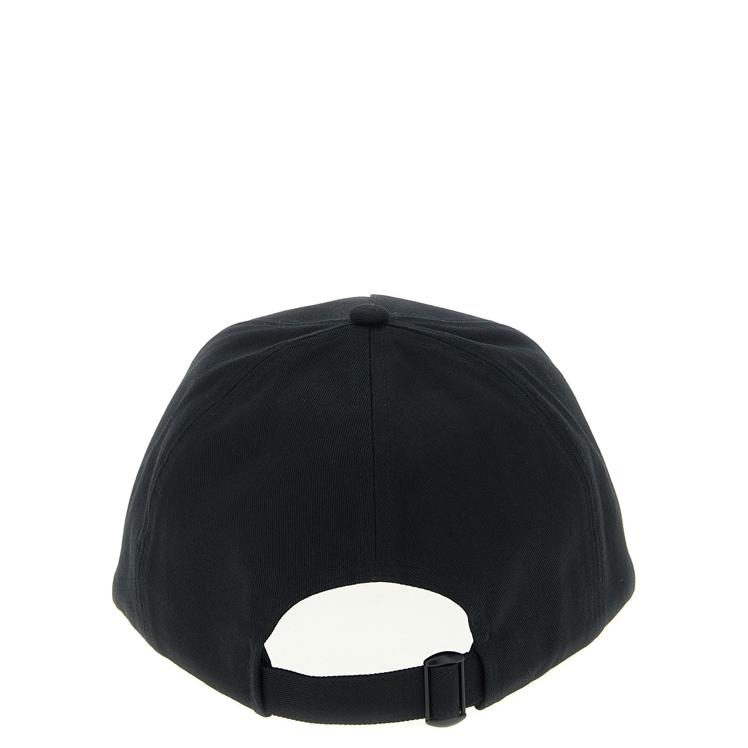 Moncler Black Cotton Cap (Baseball Hat)