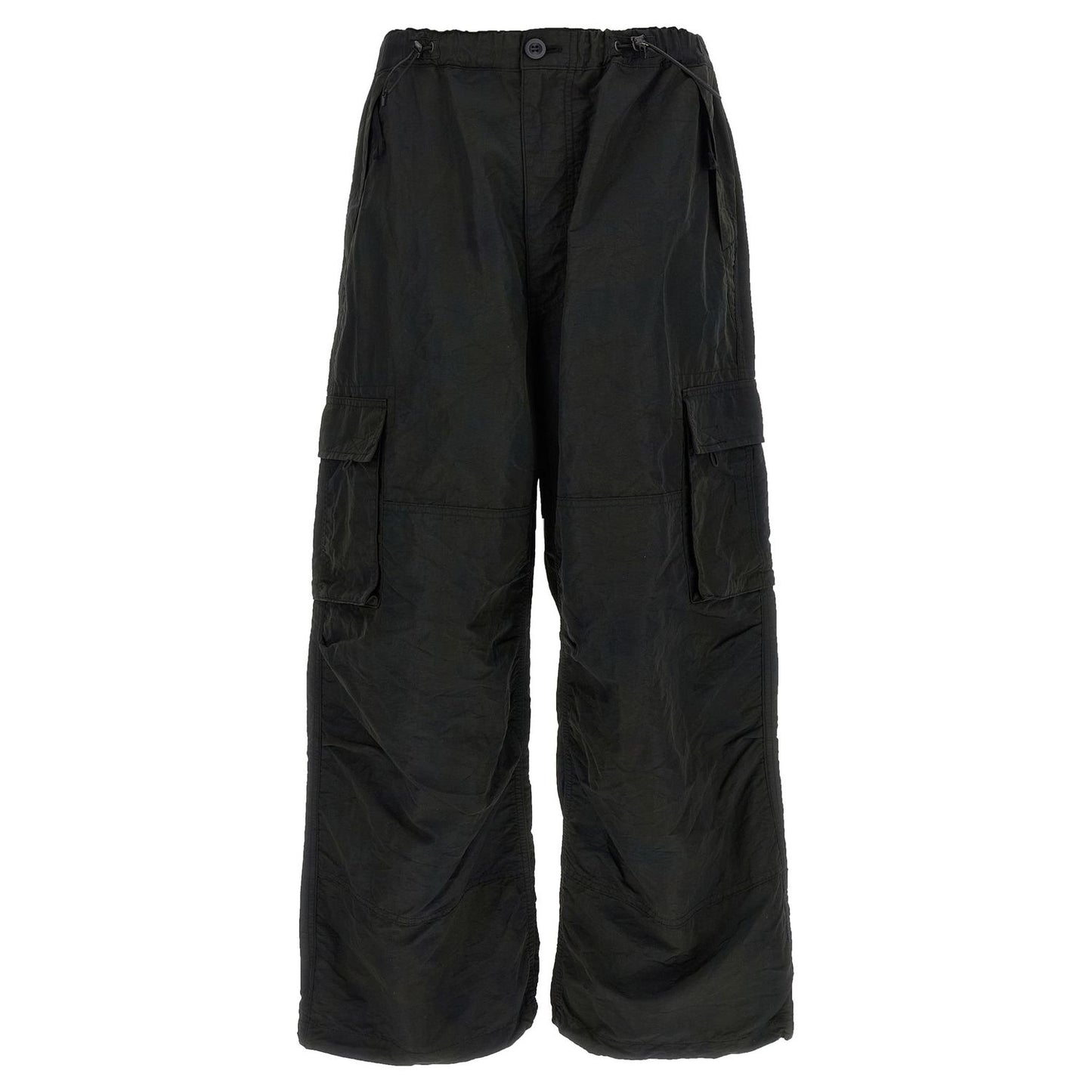 Comme Des Garçons Black Nylon Cargo Pants