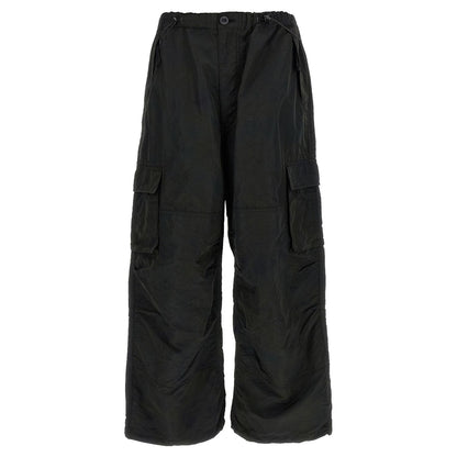 Comme Des Garçons Black Nylon Cargo Pants