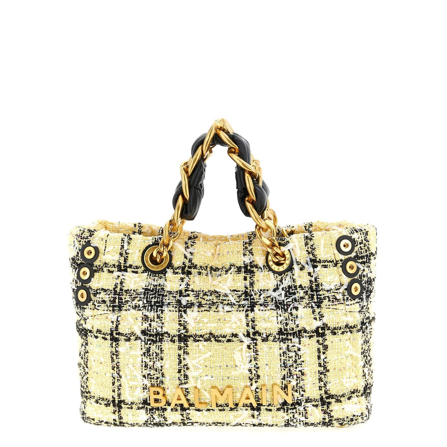 Balmain Multicolor Polyester Tote Bag