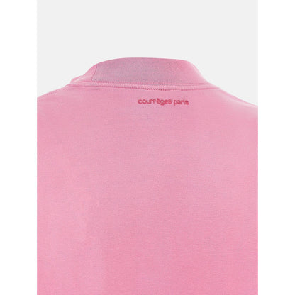 Courrèges Multicolor Cotton Short Dress