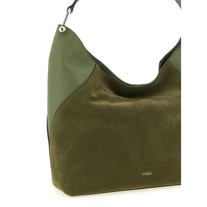 Furla Bicolor Calfskin Shoulder Bag