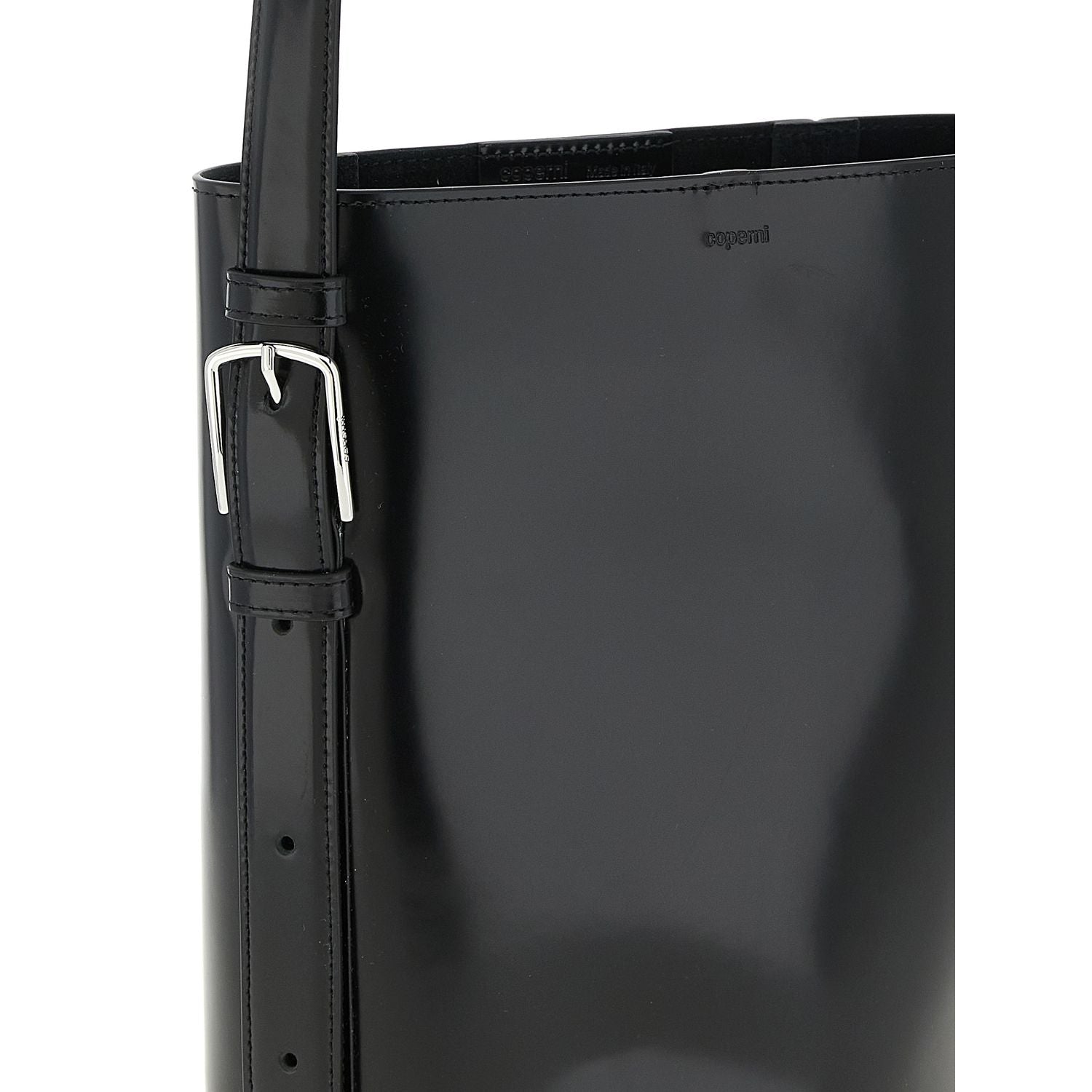 Coperni Black Cowhide Shoulder Bag