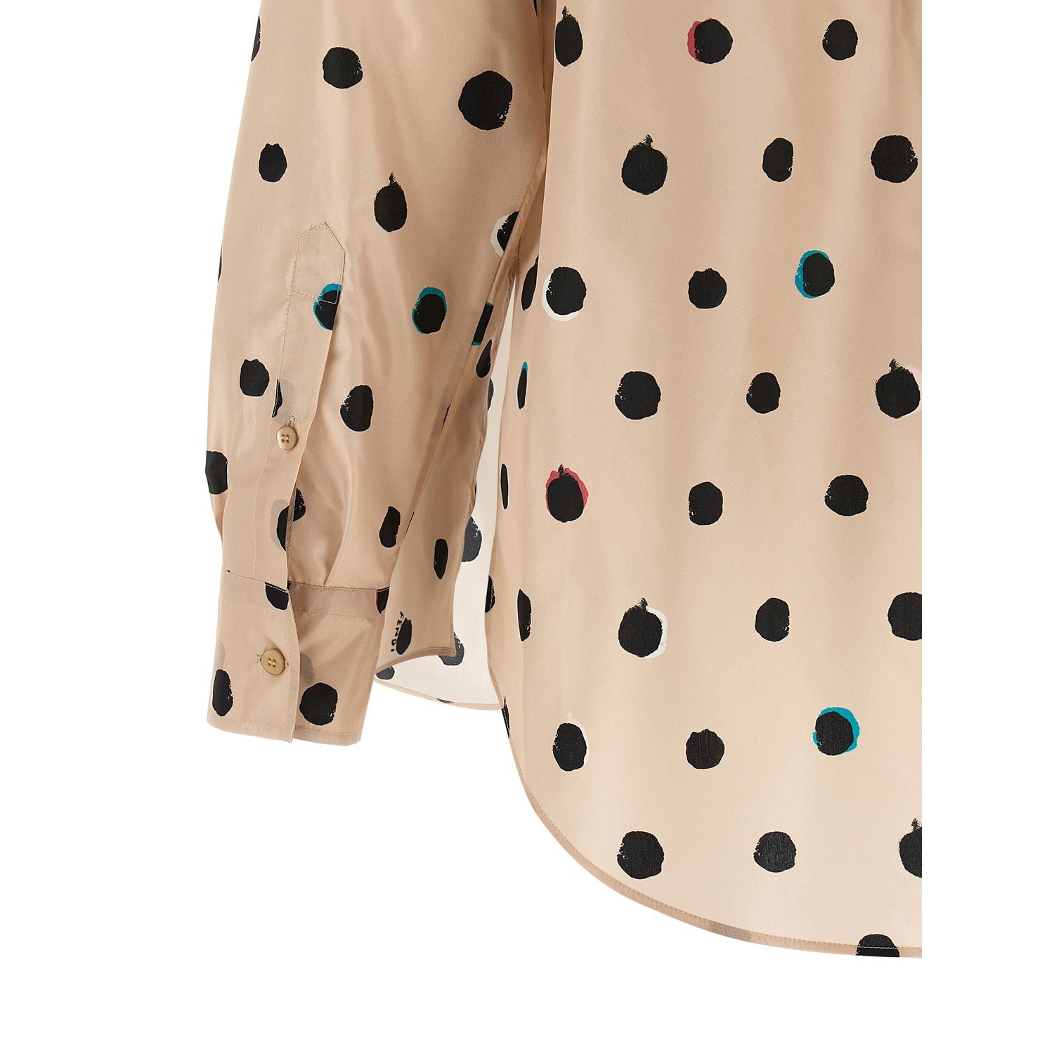 Fendi Multicolor Silk Blouse