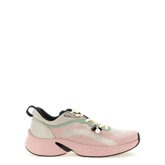 Jimmy Choo Multicolor Tencel Athletic Sneakers