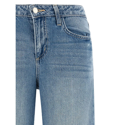 L'Agence Blue Cotton Jeans Denim