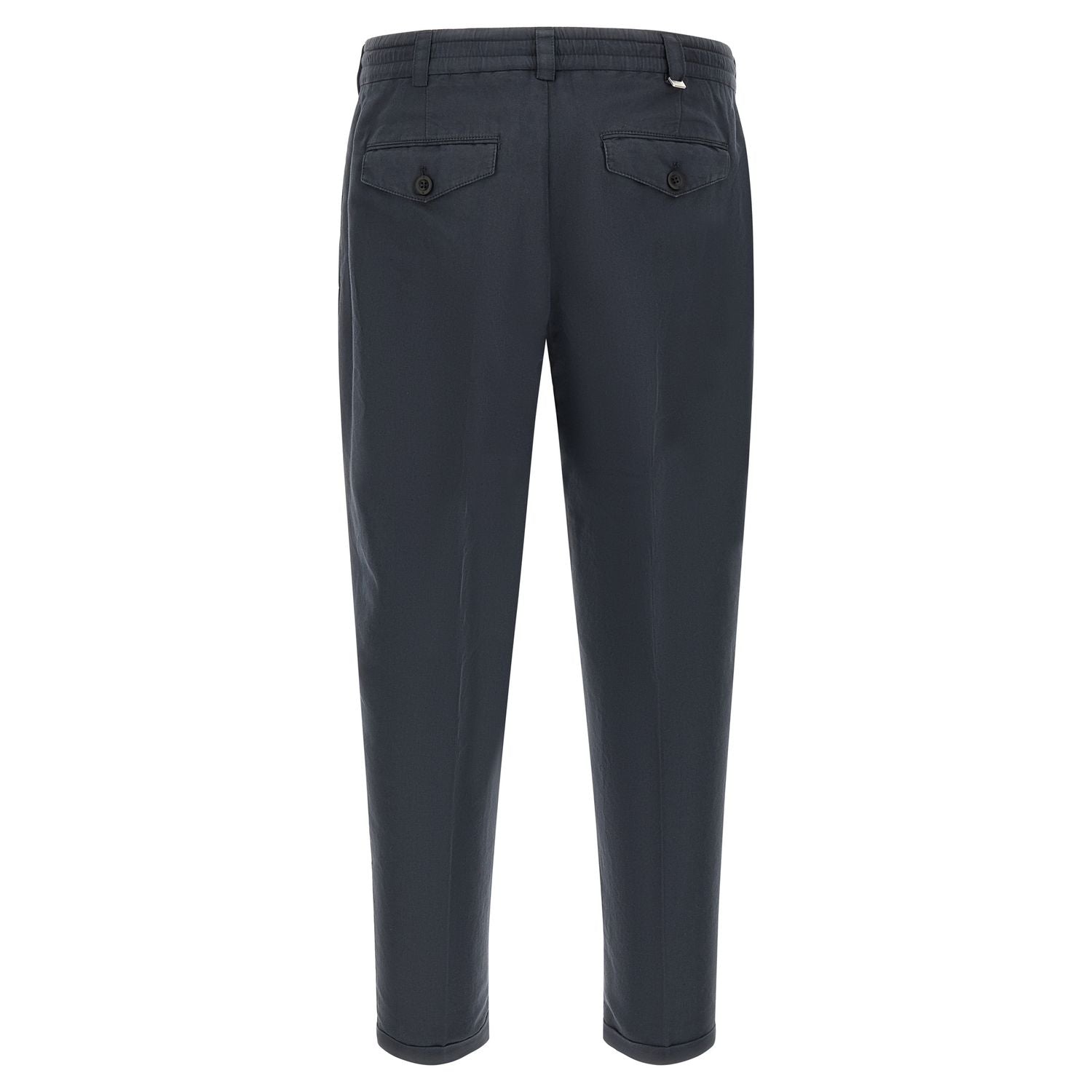 PT Torino Blue Linen Pants