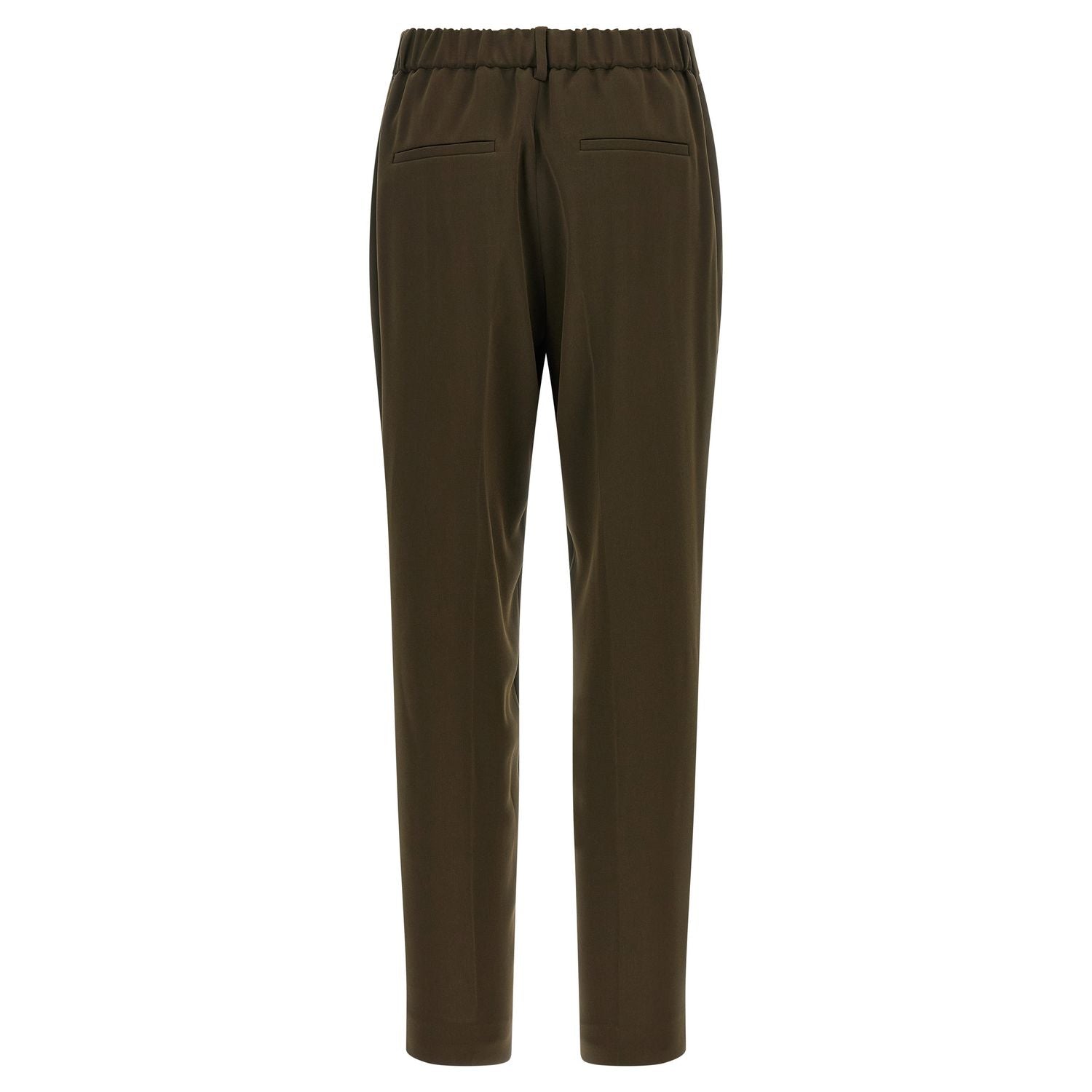 Alberto Biani Bicolor Triacetate Casual Pants