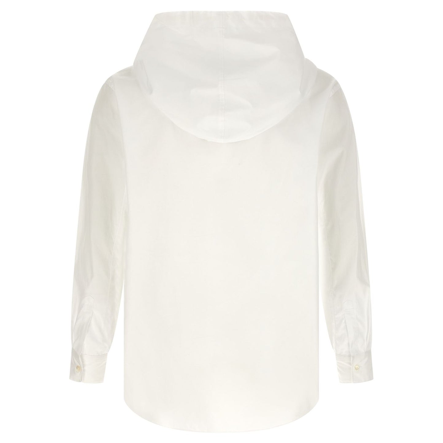 Comme Des Garçons White Cotton Blouse