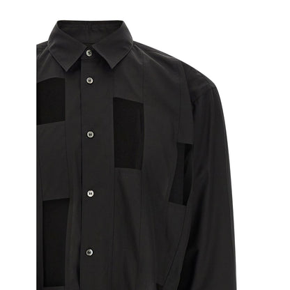 Comme Des Garçons Black Cotton Blouse