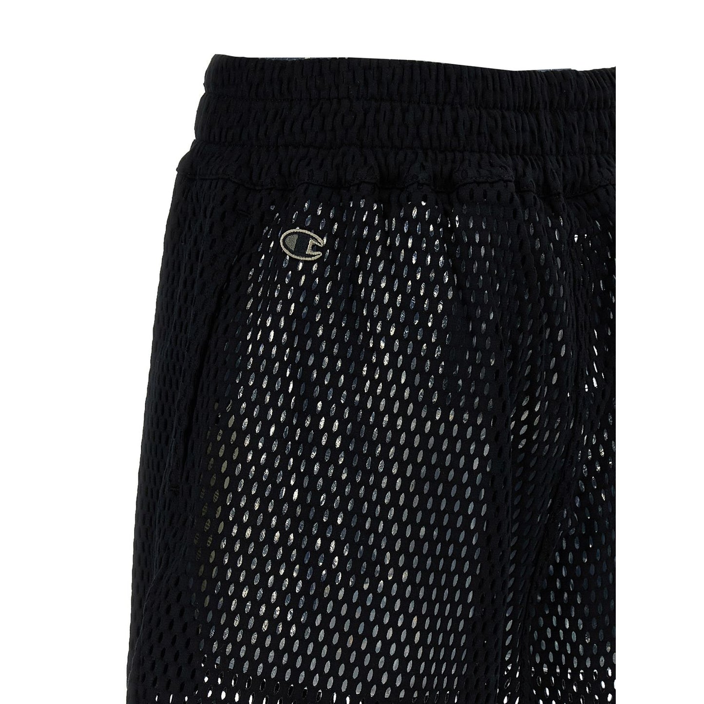 Rick Owens Black Cotton Bermuda Shorts