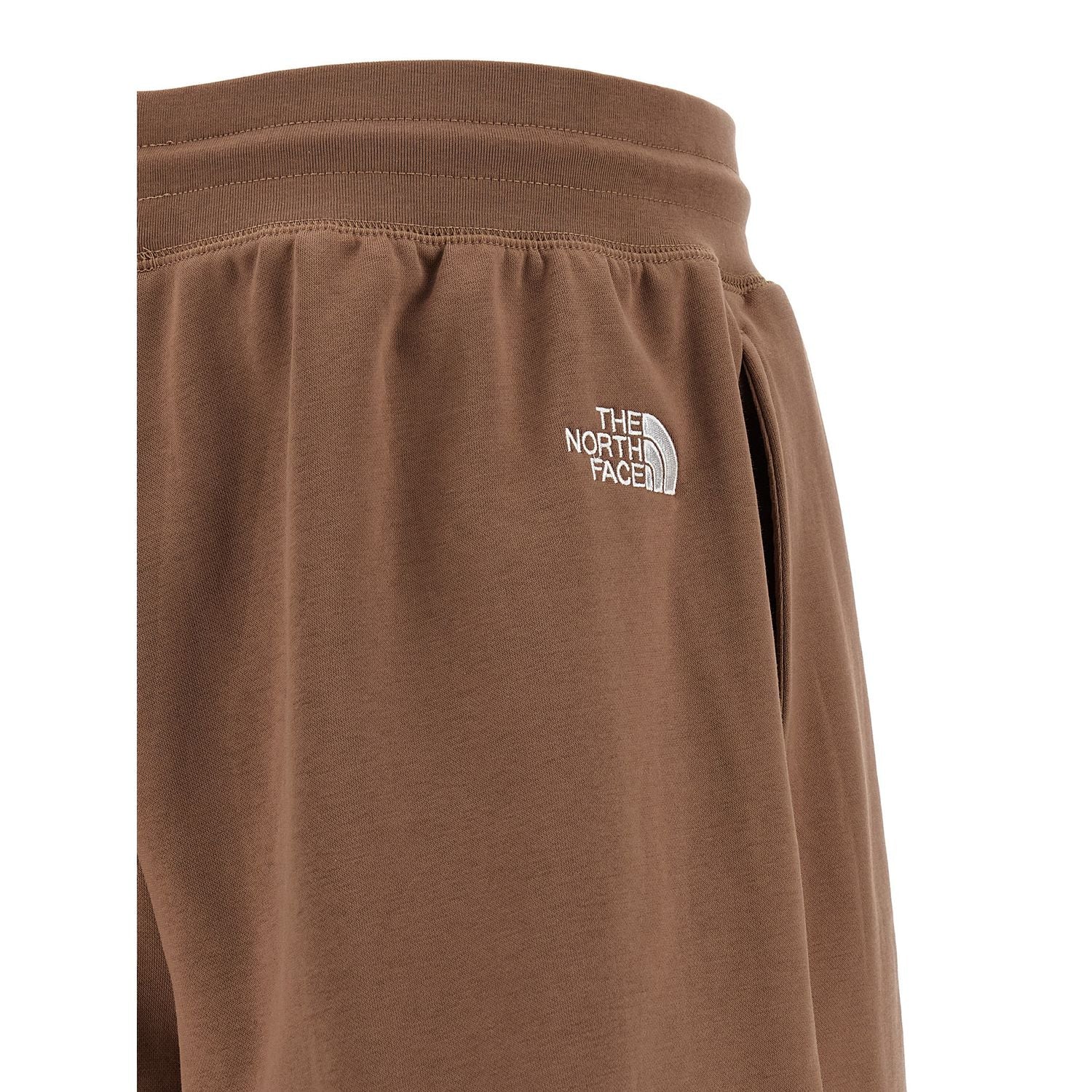 The North Face Brown Cotton Bermuda Shorts
