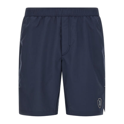 Brunello Cucinelli Blue Polyester Bermuda Shorts
