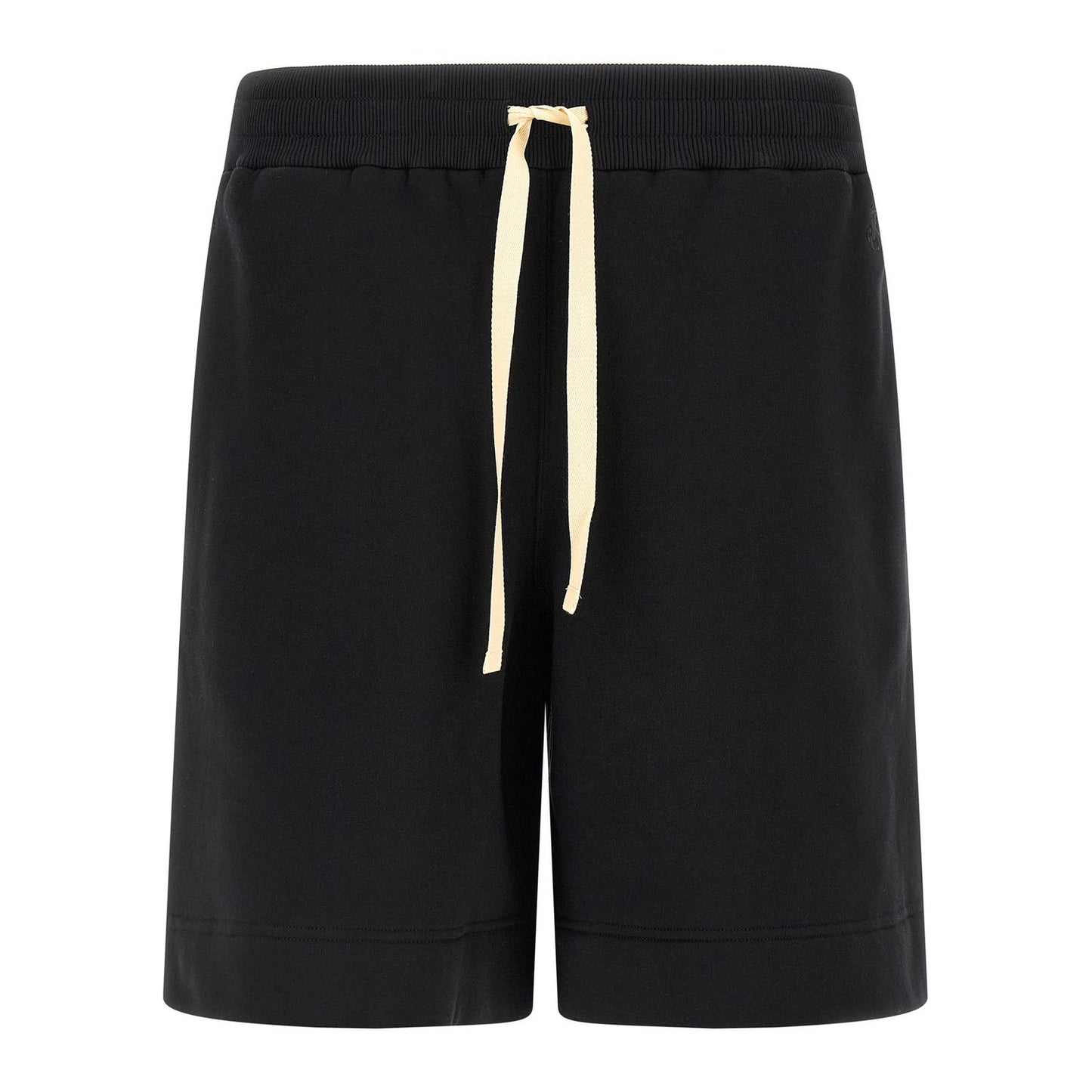 Jil Sander Black Cotton Bermuda Shorts
