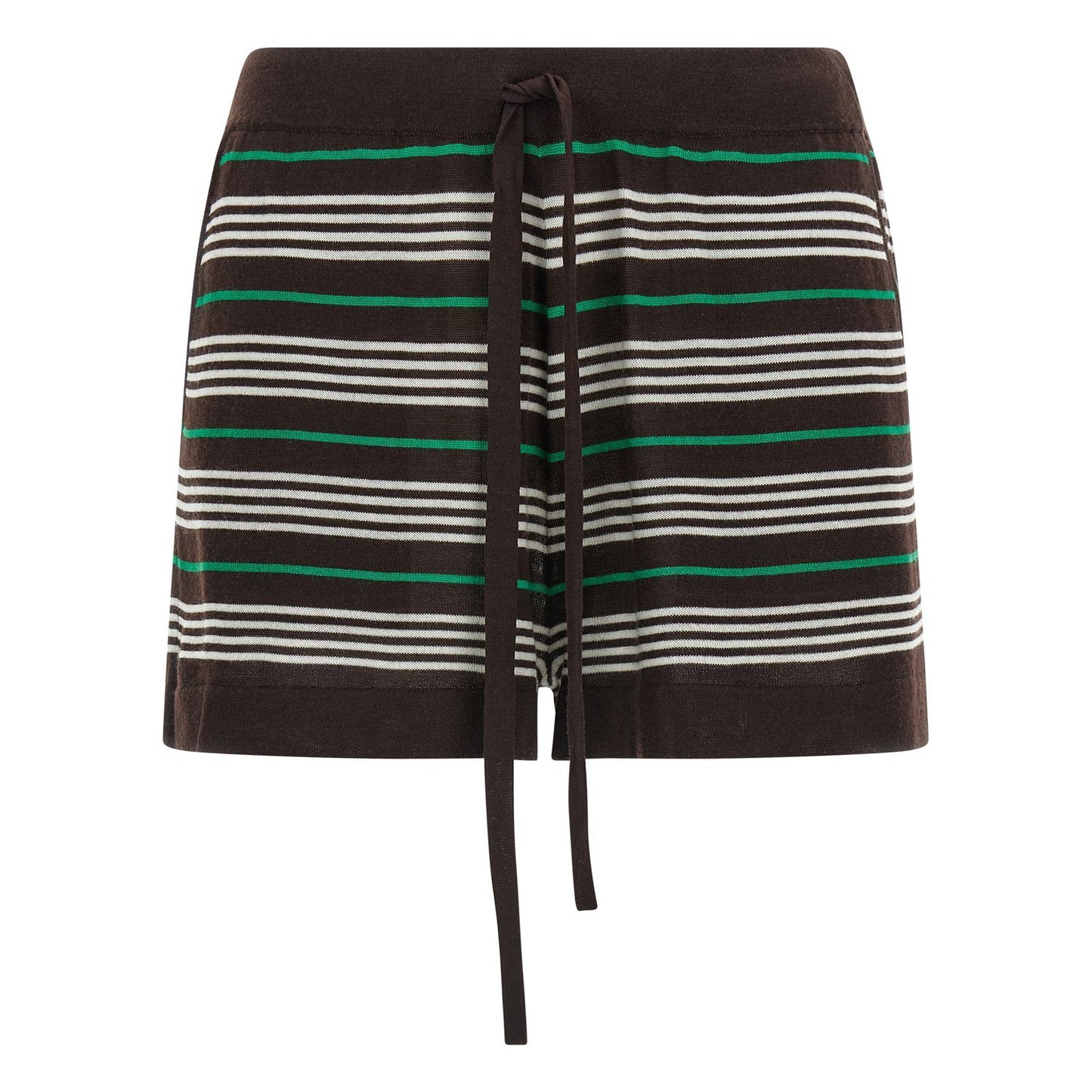P.A.R.O.S.H. Brown Wool Bermuda Shorts