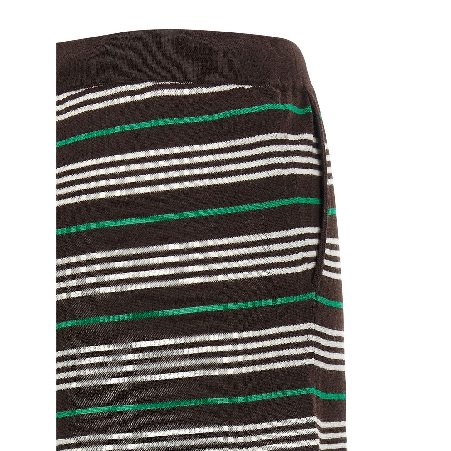 P.A.R.O.S.H. Brown Wool Bermuda Shorts