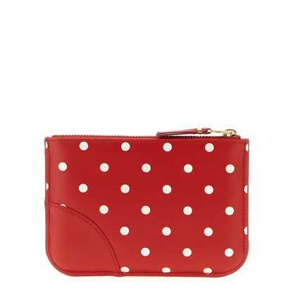 Comme Des Garçons Multicolor Calfskin Cardholder