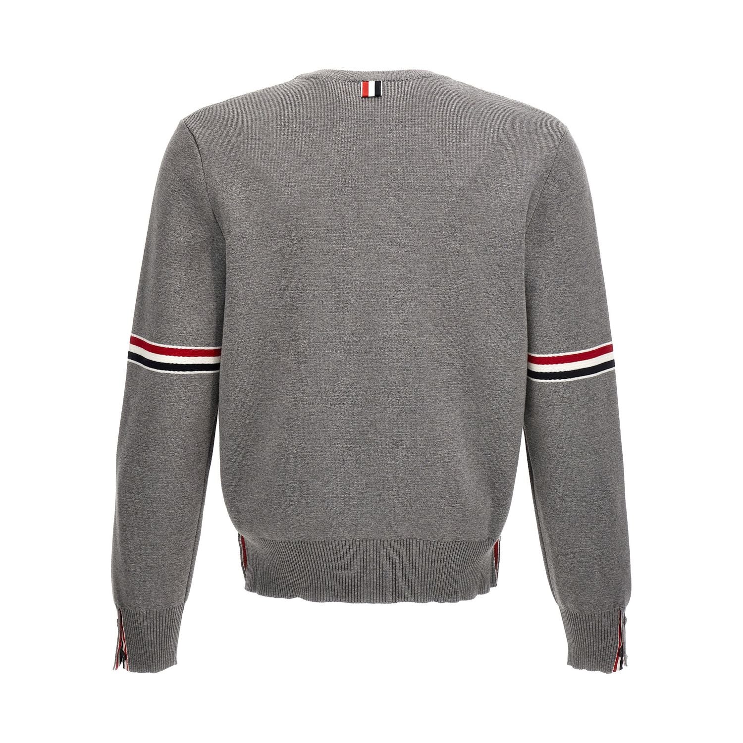 Thom Browne Gray Cotton Cardigan