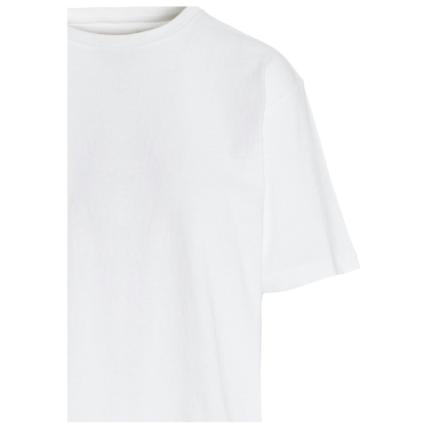 Khaite White Cotton T-Shirt